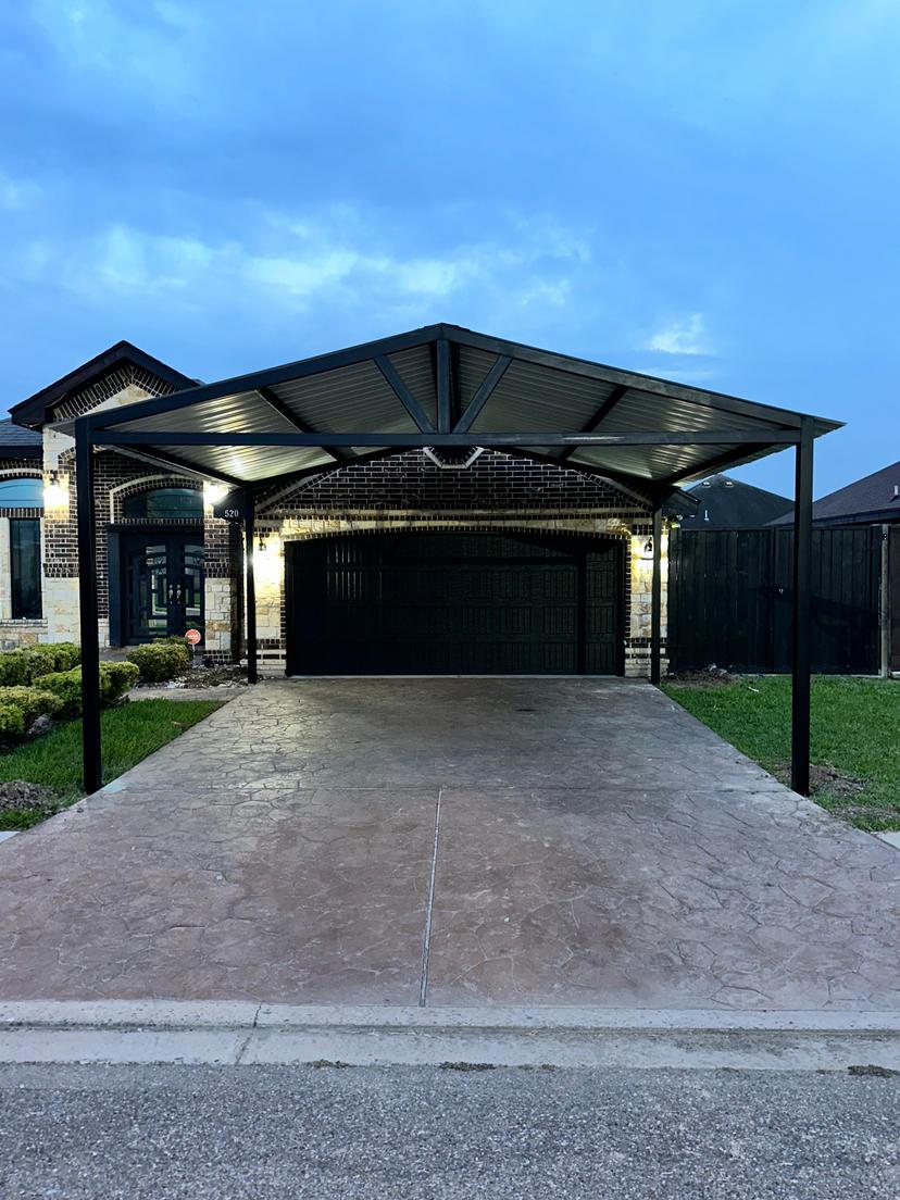 Car Park - Residential steel fabrication project
