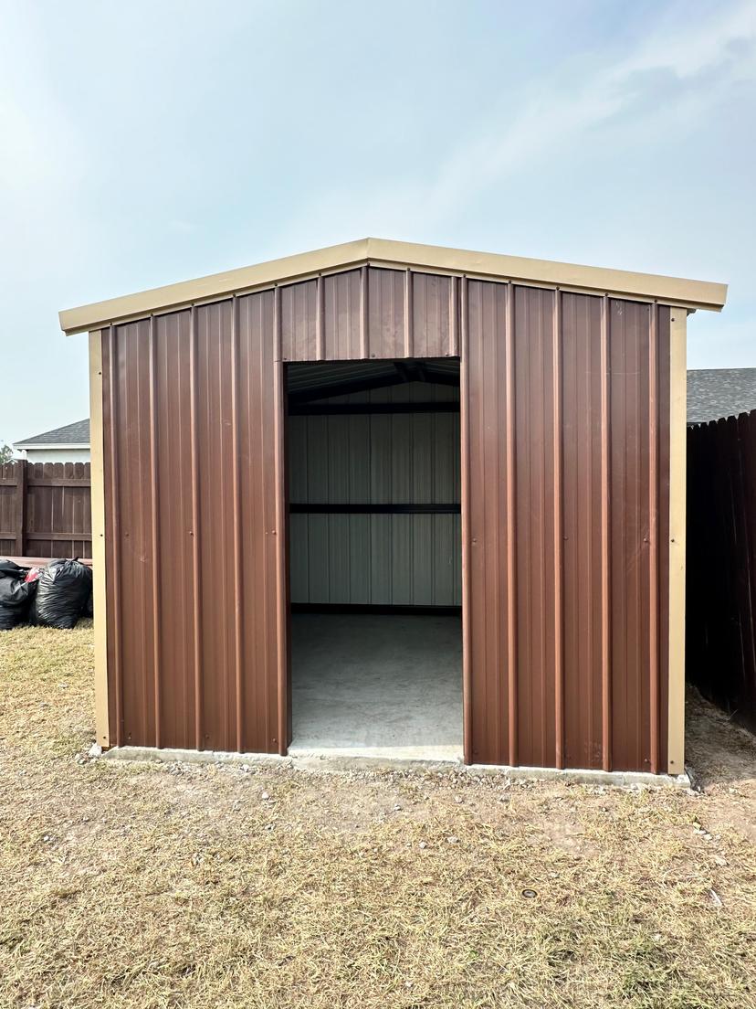 Custom Home Structures & Sheds - Residential steel fabrication project